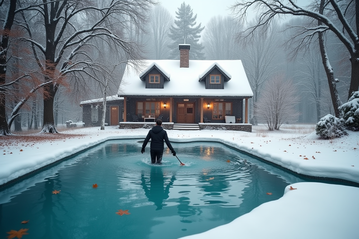 piscine hivernale